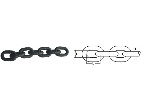 Welded Link Chain EN818-2(G80)